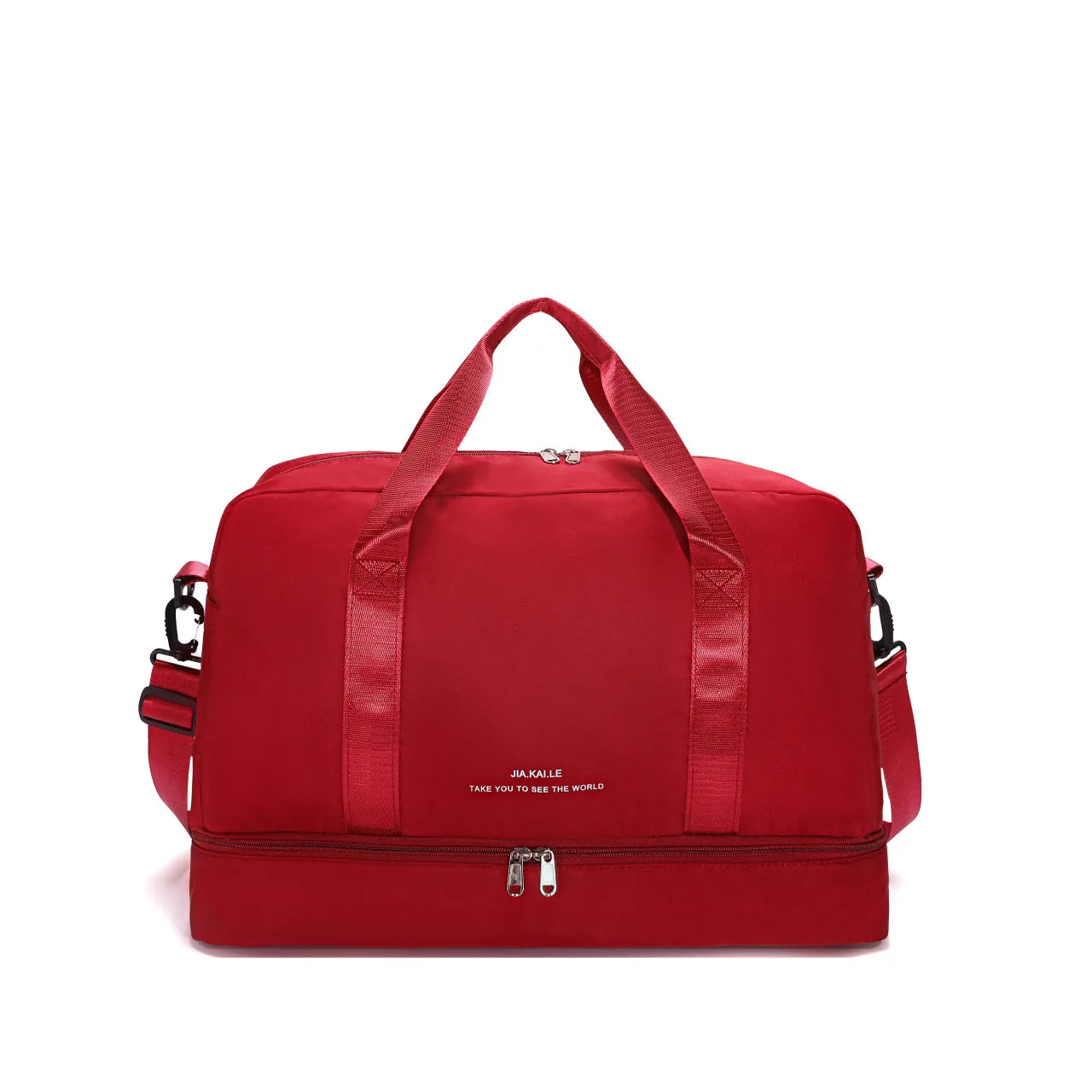 20-35L New Sports Duffel Bag with Breathable, Lightweight, Waterproof, Wear-resistant, Foldable and Separated Shoes Compartment