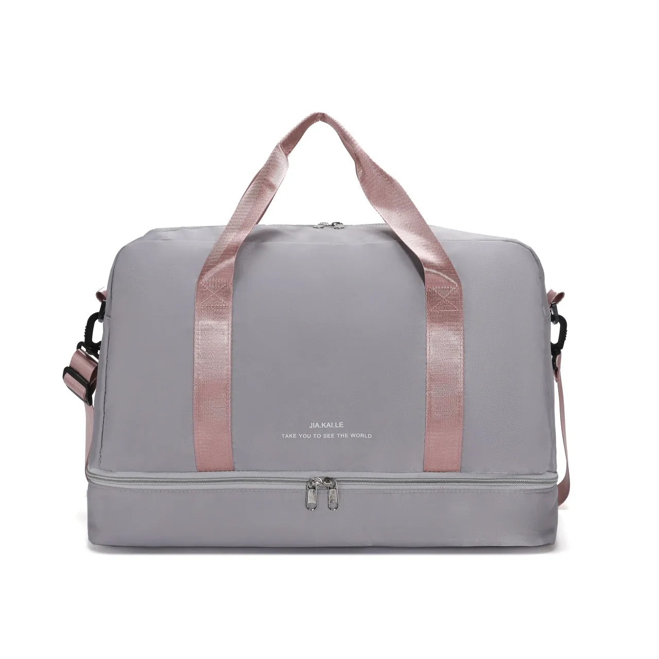20-35L New Sports Duffel Bag with Breathable, Lightweight, Waterproof, Wear-resistant, Foldable and Separated Shoes Compartment