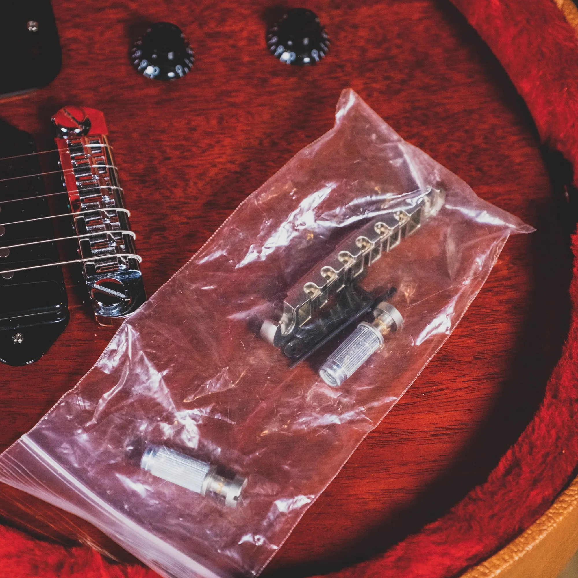 2015 Gibson Les Paul Junior Electric Guitar, Cherry with OHSC - Used