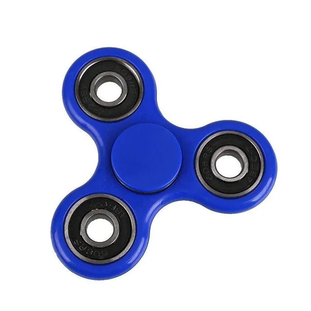 2017 Hot Sale Tri-Spinner Fidget Toy Plastic EDC Hand Spinner For Autism ADHD Rotation Time Long Anti Stress Fidget Toys