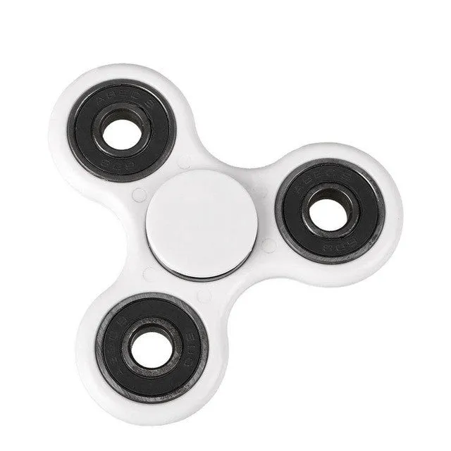 2017 Hot Sale Tri-Spinner Fidget Toy Plastic EDC Hand Spinner For Autism ADHD Rotation Time Long Anti Stress Fidget Toys