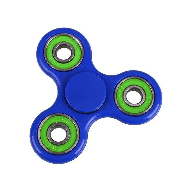 2017 Hot Sale Tri-Spinner Fidget Toy Plastic EDC Hand Spinner For Autism ADHD Rotation Time Long Anti Stress Fidget Toys