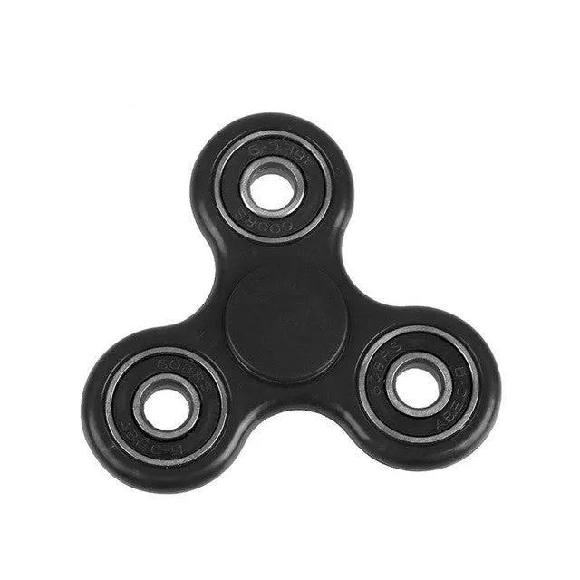 2017 Hot Sale Tri-Spinner Fidget Toy Plastic EDC Hand Spinner For Autism ADHD Rotation Time Long Anti Stress Fidget Toys