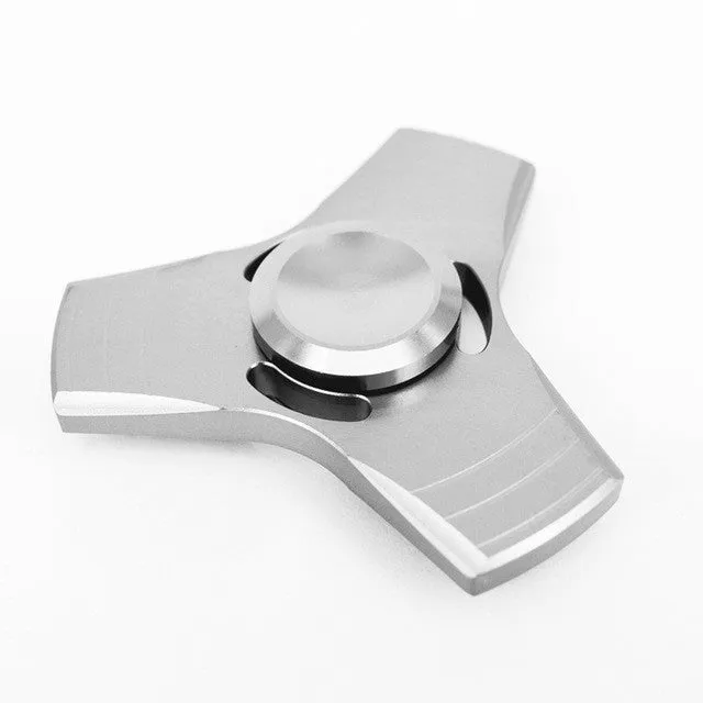 5 colour EDC handspinner Toy Triangular Hand Spinner aluminum /Torqbar copper Material Professional Finger gyro For Autism