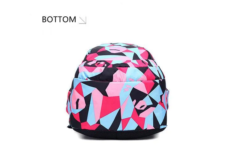 Abstract Backpack - Navy