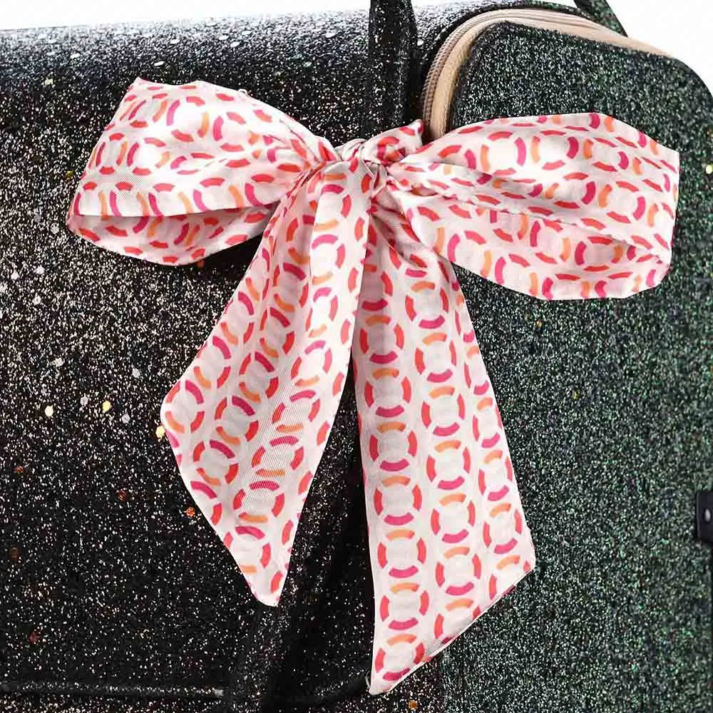 Byootique MassLux Glittered Black 3in1 Rolling Makeup Case