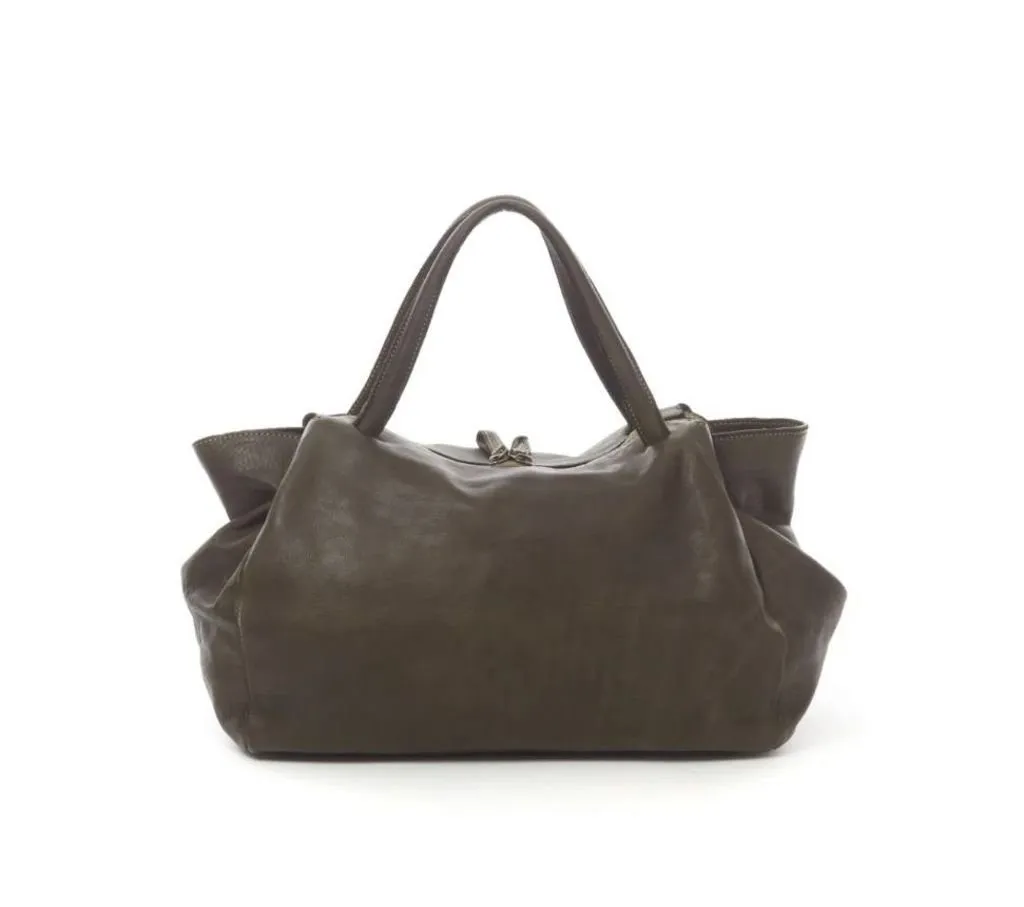 BZNA Bag Diana Grün Brilliant Italy Designer Damen Handtasche Schultertasche Tasche Leder Neu