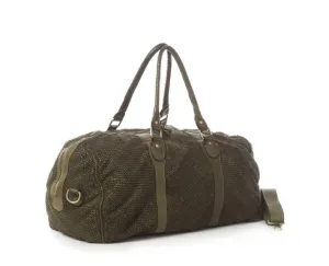 BZNA Bag Viona Grün Italy Designer Weekender Unisex Reise Tasche Handtasche Schultertasche Leder Shopper Neu