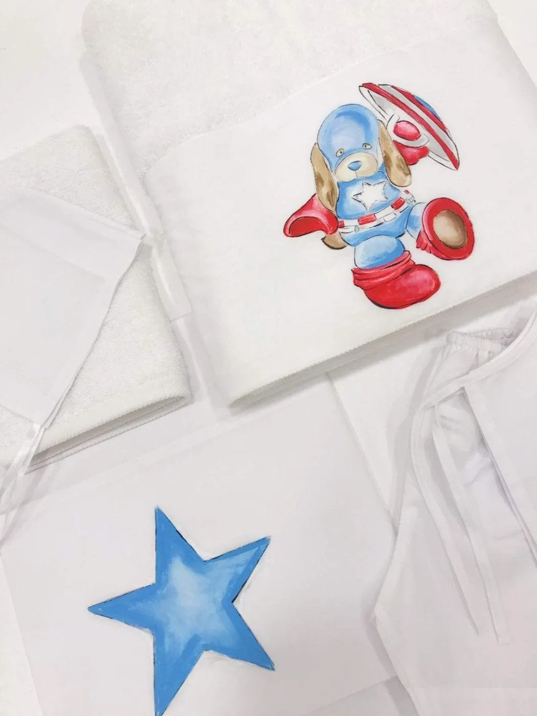 Captain America  Baptism / Christening Set