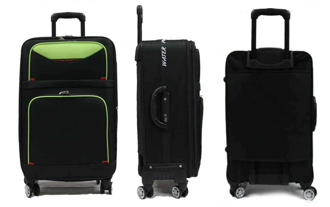 Classic Softside Expandable Luggage with 8 Spinner Wheels
