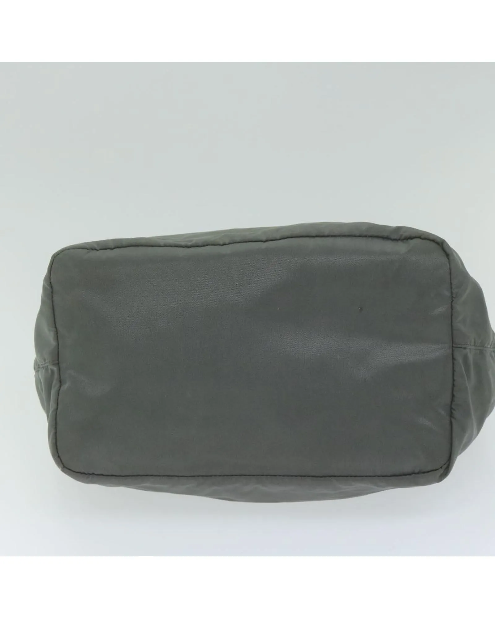 Gray Nylon Hand Bag by Prada