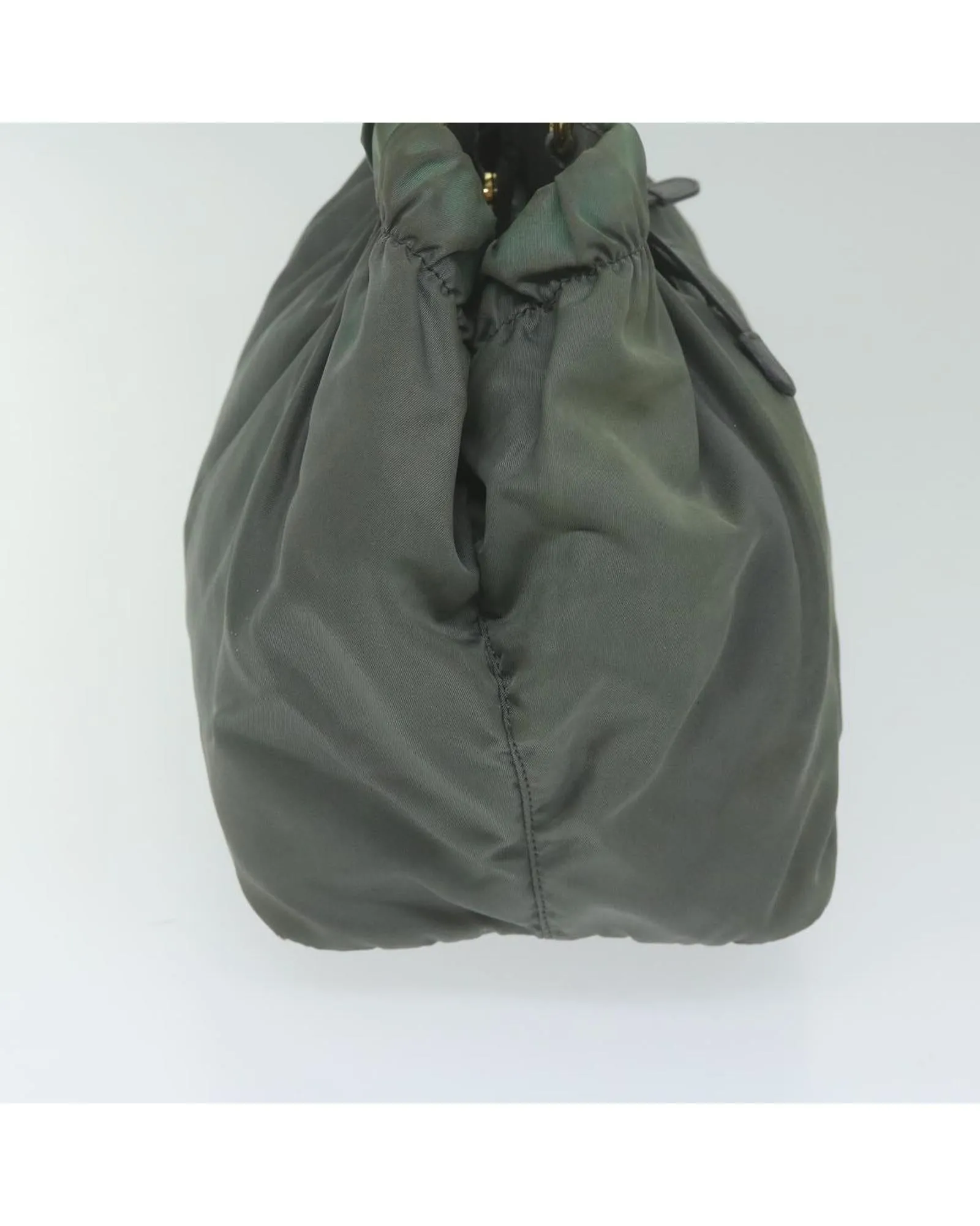 Gray Nylon Hand Bag by Prada