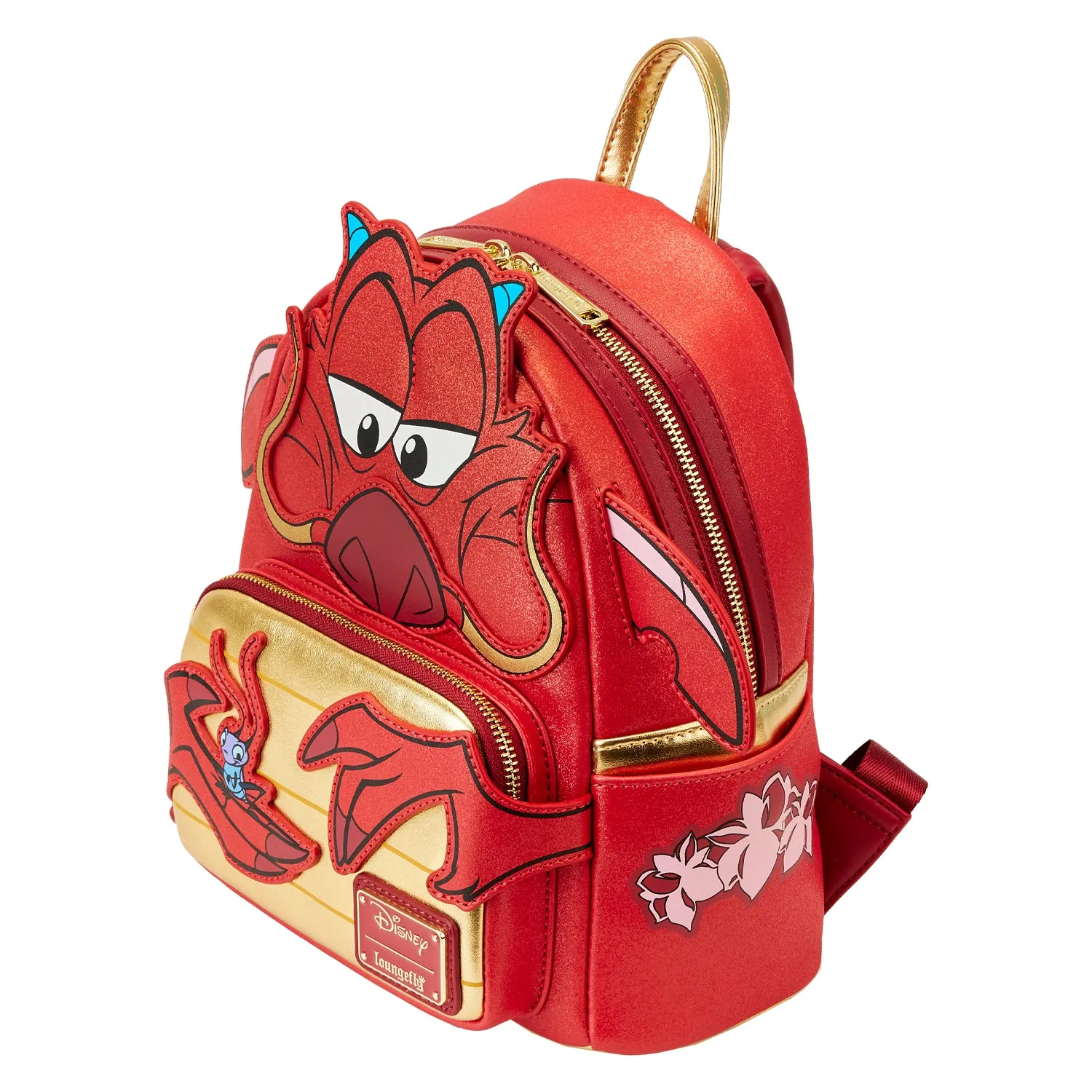 LF Disney Mulan 25th Anniversary Mushu Glitter Cosplay Mini Backpack