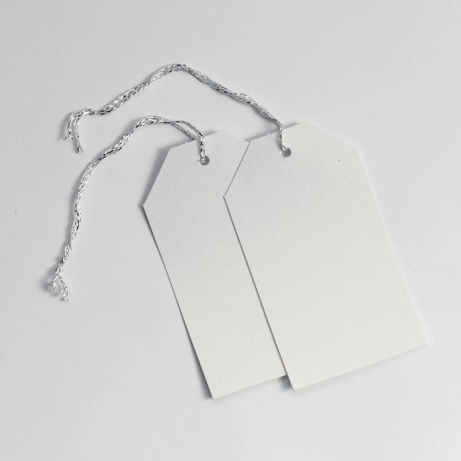 Luggage Pearl White Gift Tags (50)