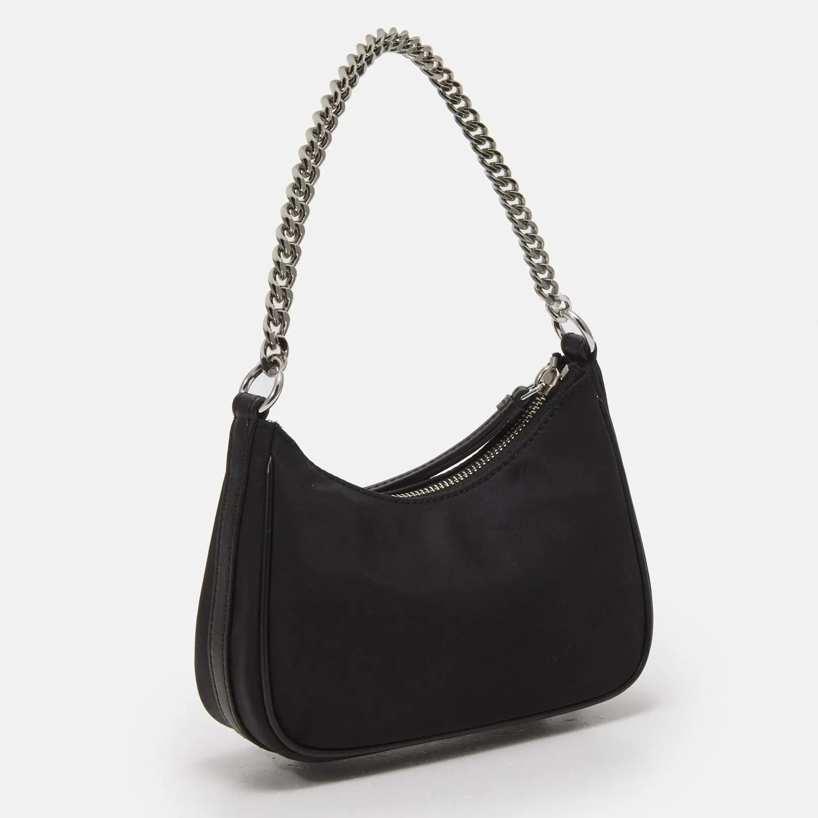 Michael Kors Jet Set Charm Chain Pouchette Hobo Bag, Black