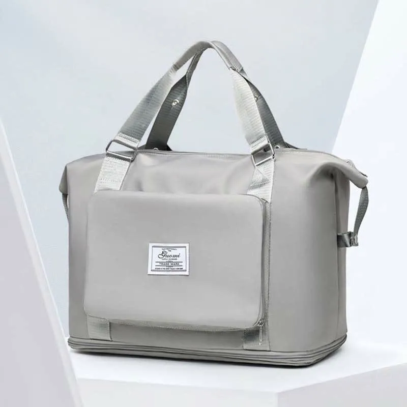 Multifuntion Duffel Bag Handbag Large Shoulder Bag Backpack with Wet Pocket