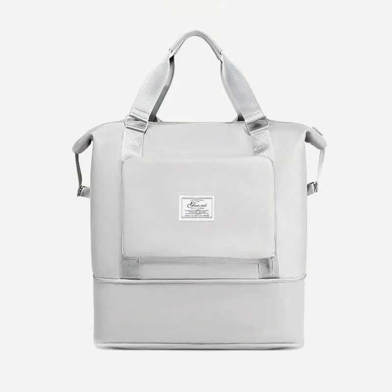 Multifuntion Duffel Bag Handbag Large Shoulder Bag Backpack with Wet Pocket