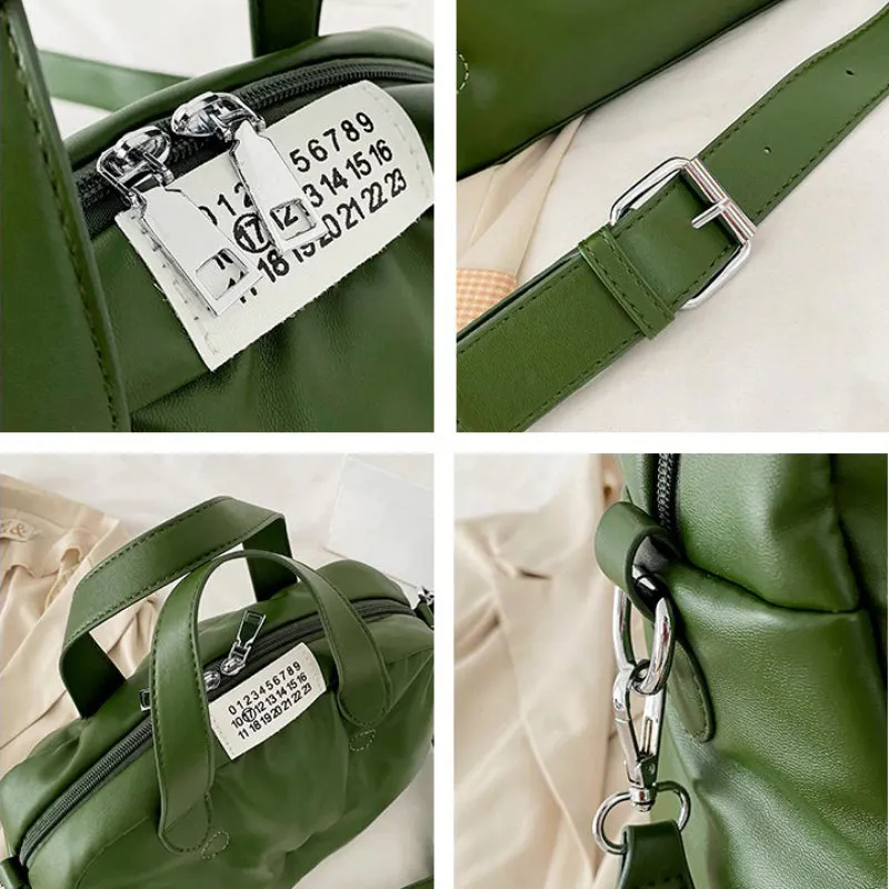 Spacious Soft Vegan Leather Quilted Style Cross-body Bags
