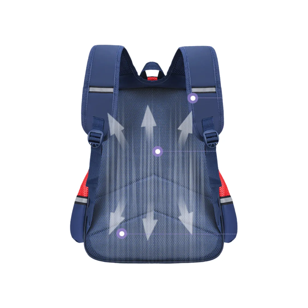 Stripes Backpack - Light Blue